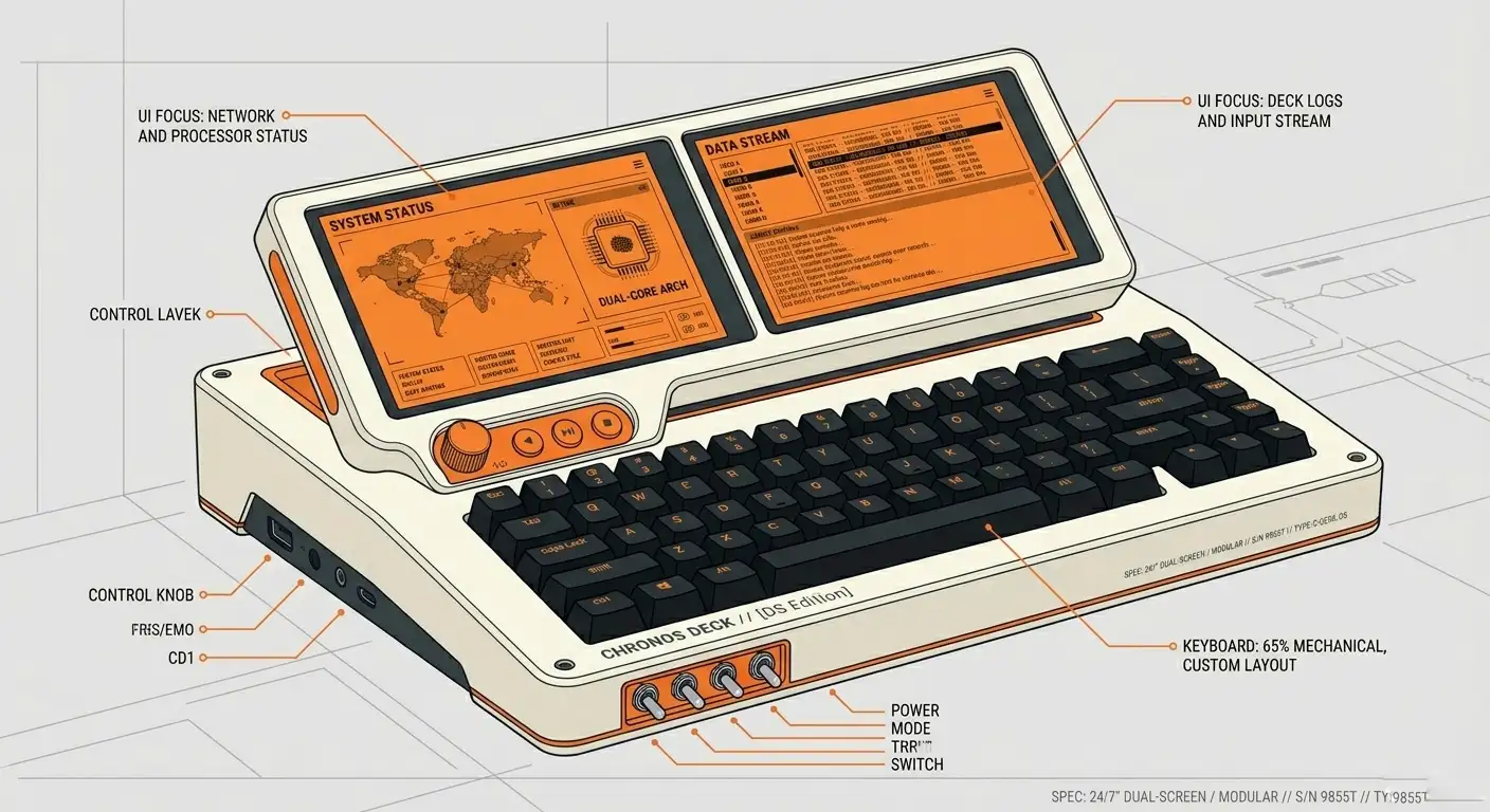 Estética Cyberdeck